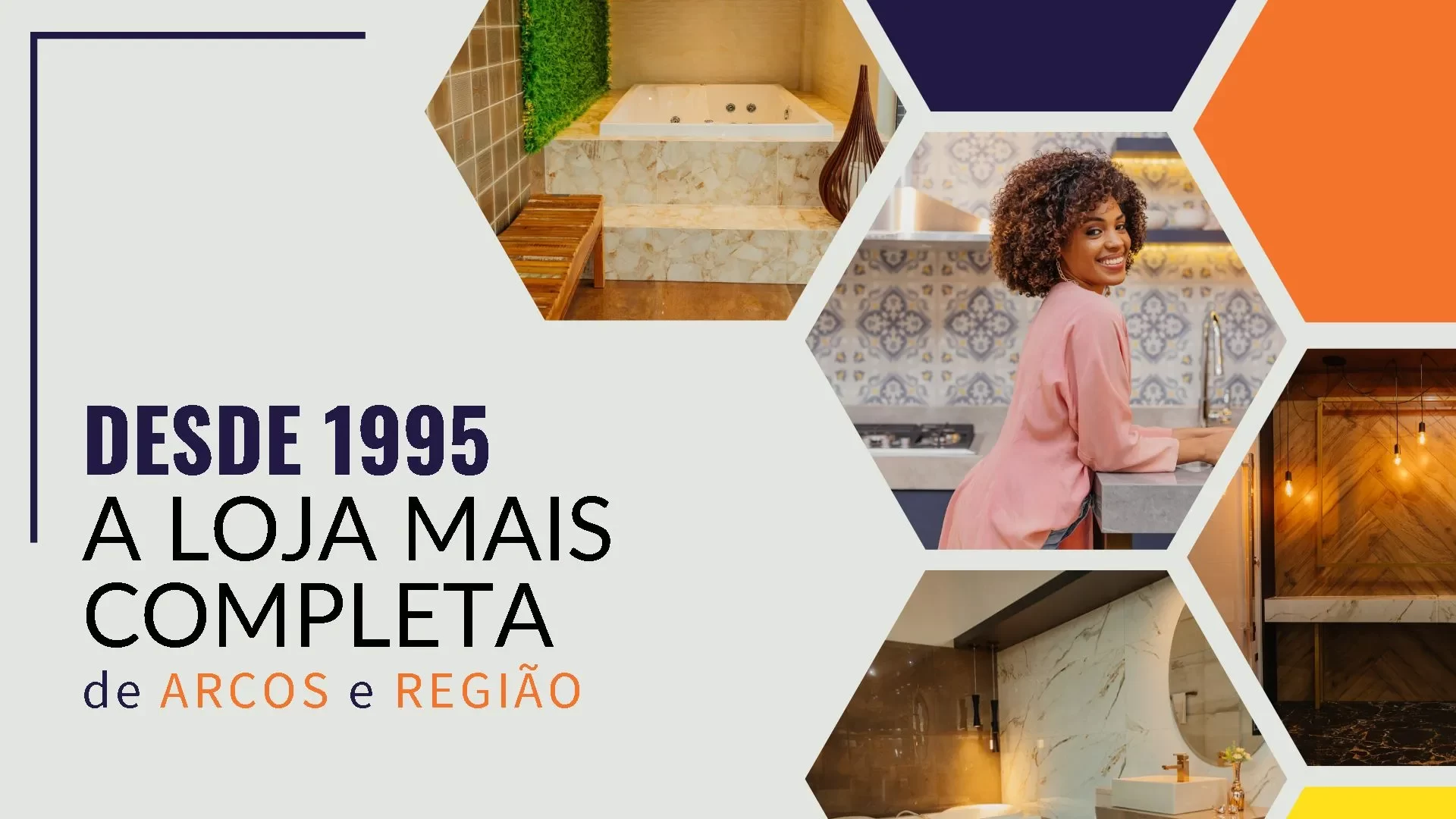 desde 1995 a loja de materiais de construção mais completa de arcos e região